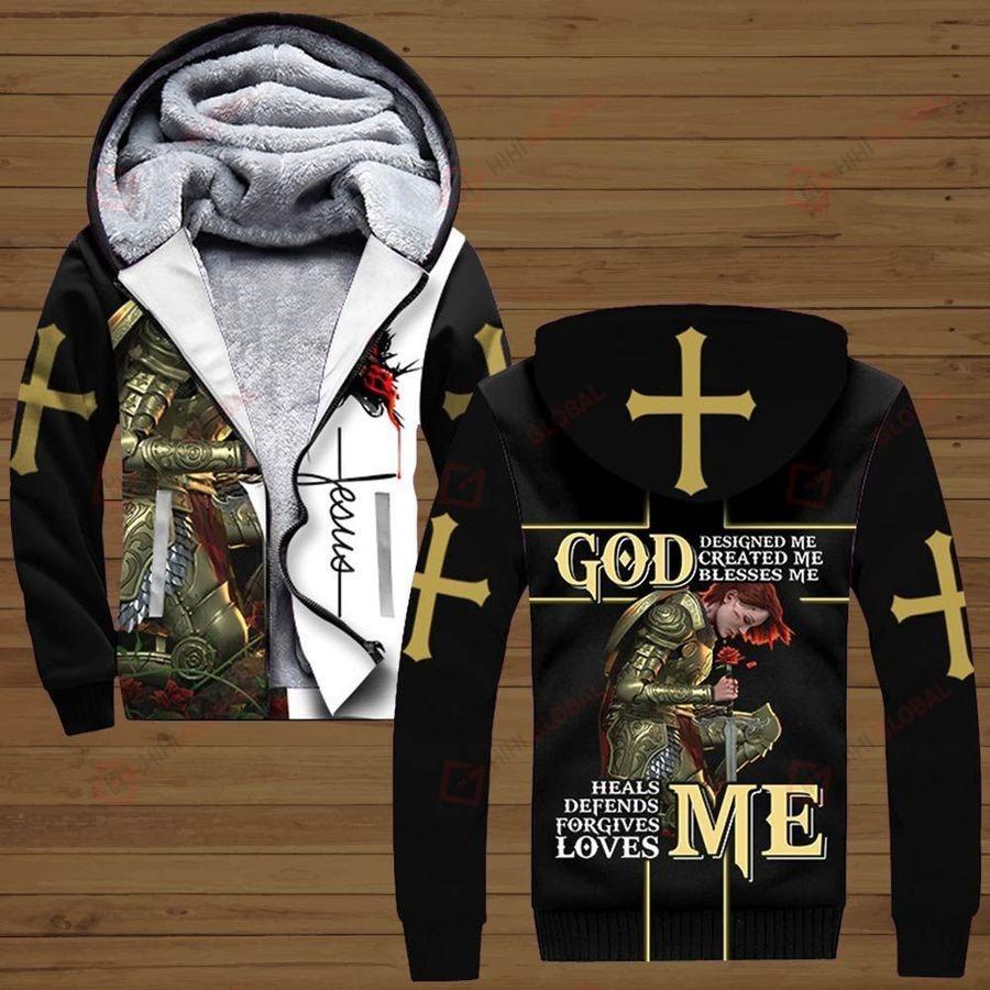 God Designed Me, Create Me, Blesses Me - 3D All Over Printed Shirts For Men and Women