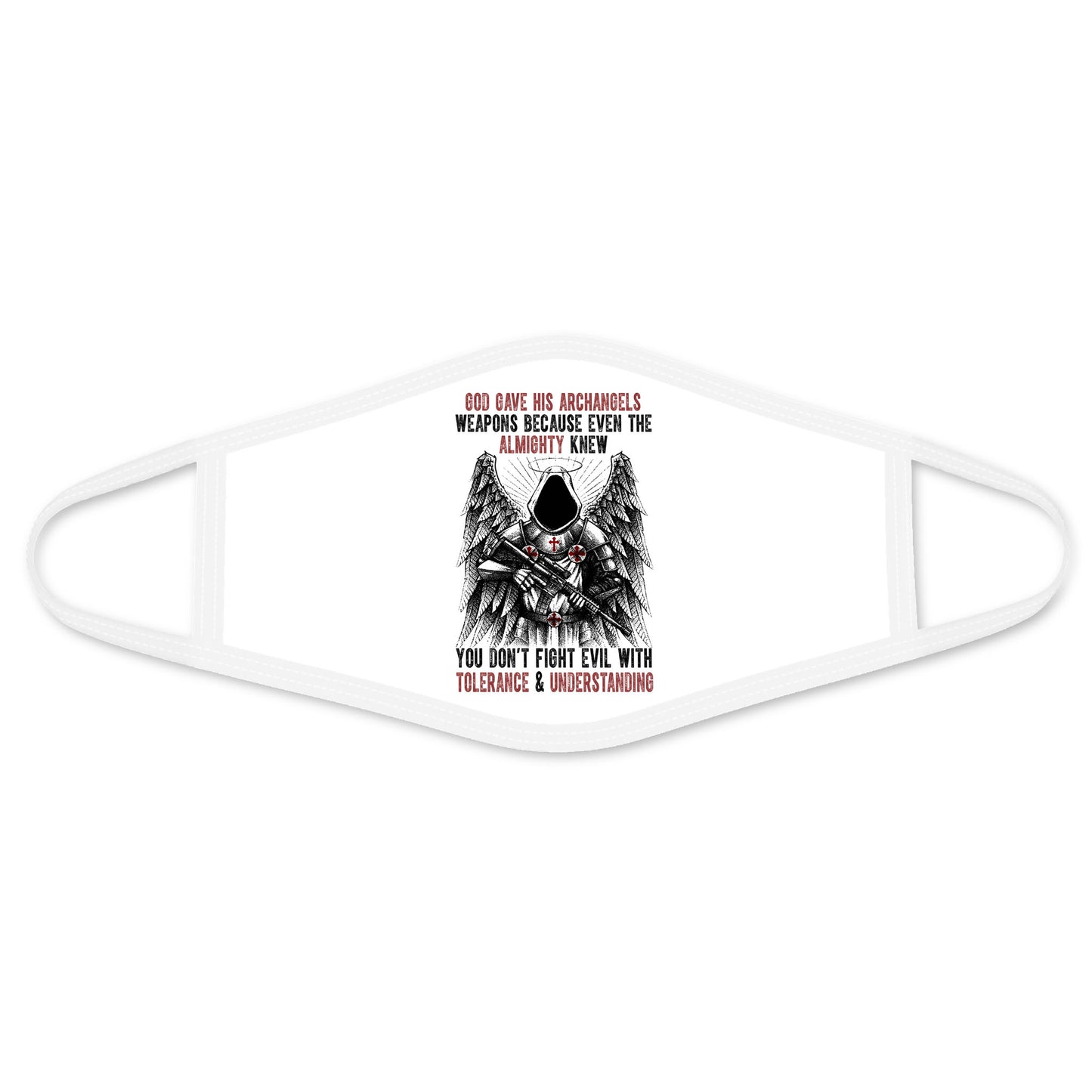 Knight Templar Jesus Face Mask TA