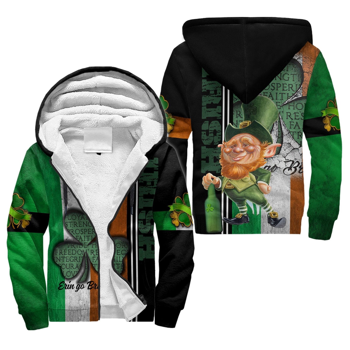 Irish Saint Patrick Day 3D All Over Printed Unisex Shirt