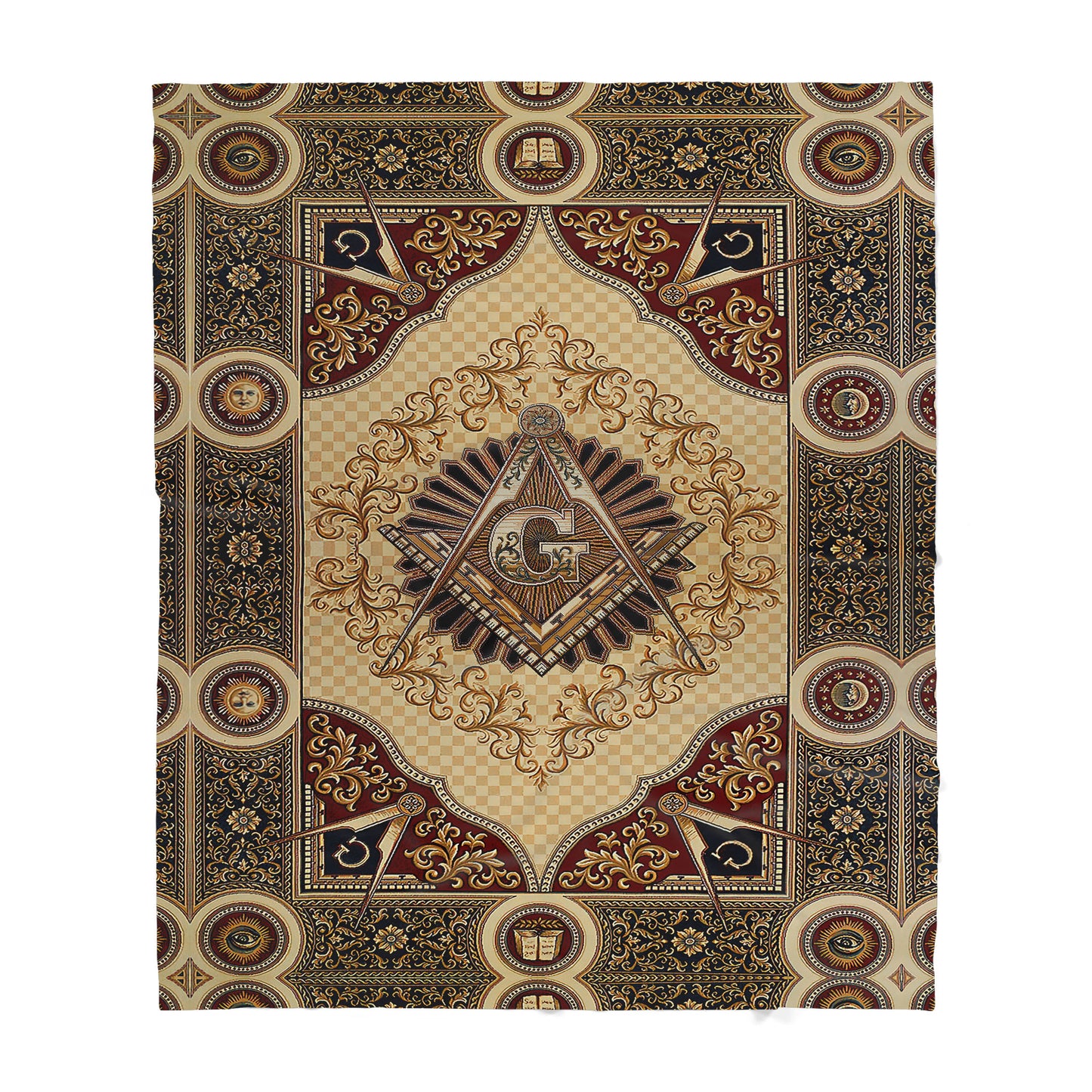 Freemasonry Sherpa Blanket TP