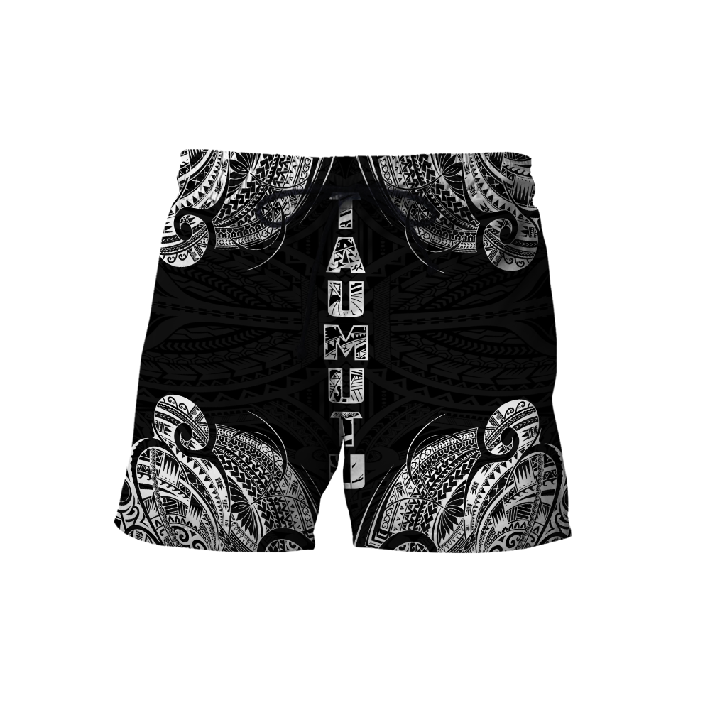 New zealand maori taumutu tattoo 3d all over printed shirt and short for man and women HHT20072002