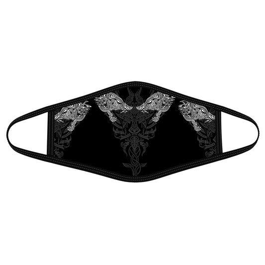 Viking Fenrir Wolf Face Mask ML