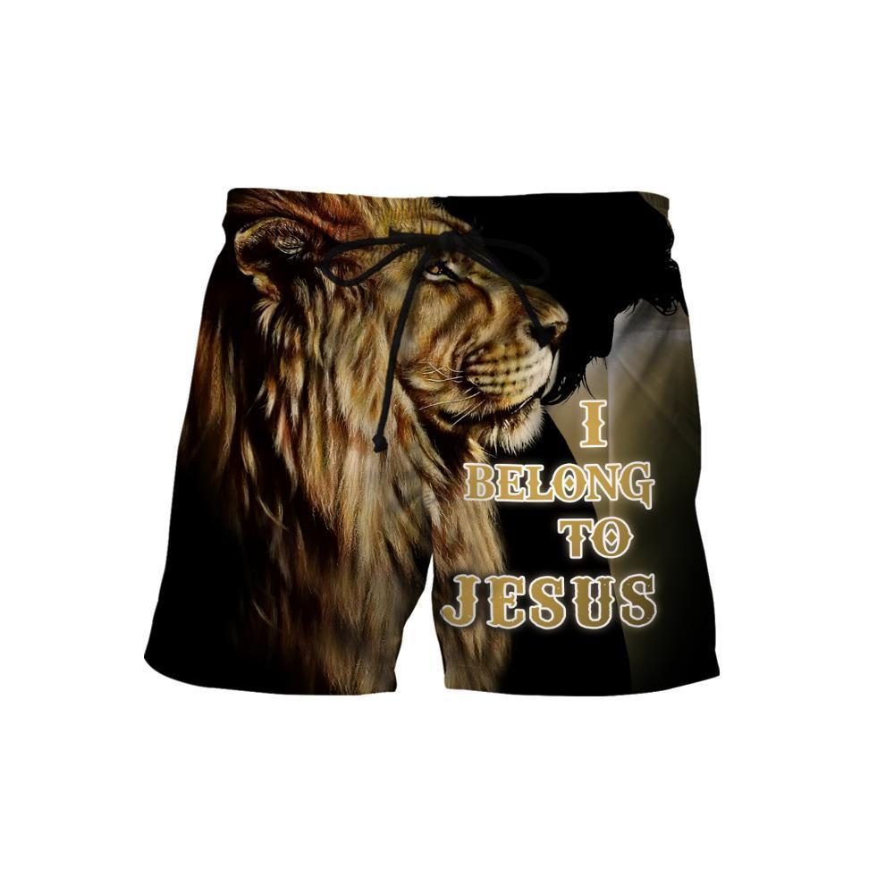 Lion love Jesus Over Printed Unisex Shirts