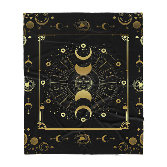 Custom Blanket Wicca Three Godness - Sherpa Blanket DL