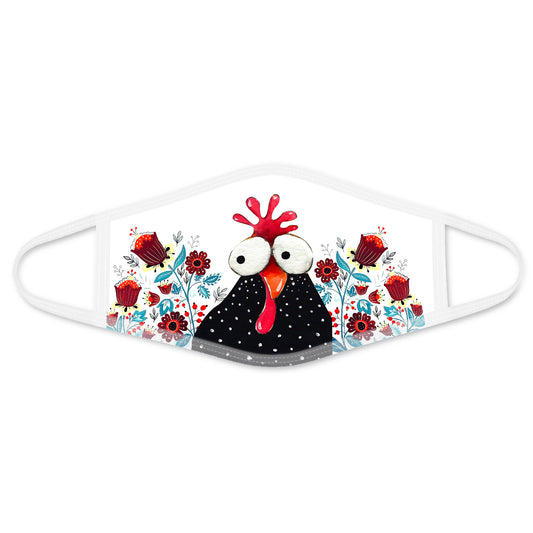 Chicken Face Mask White ML