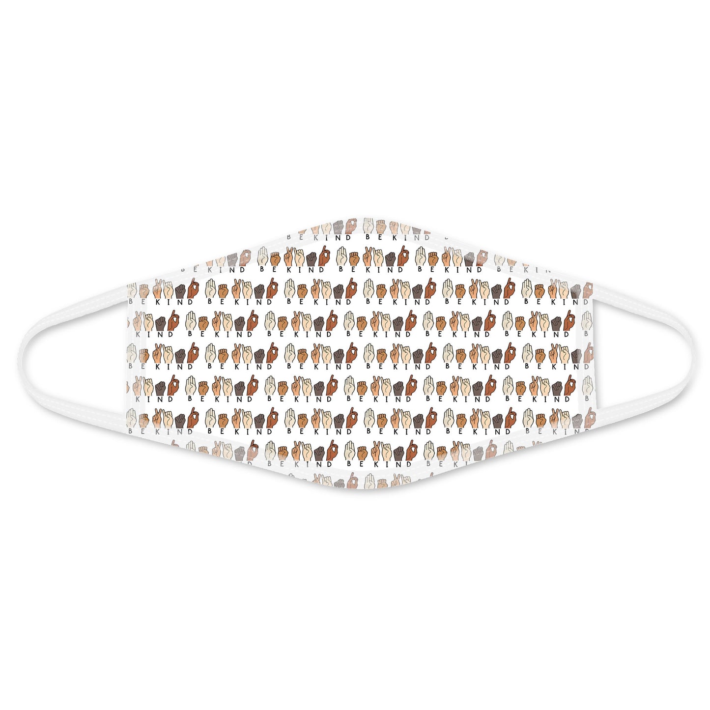 Premium Hippie 3D All Over Print Face Mask PL