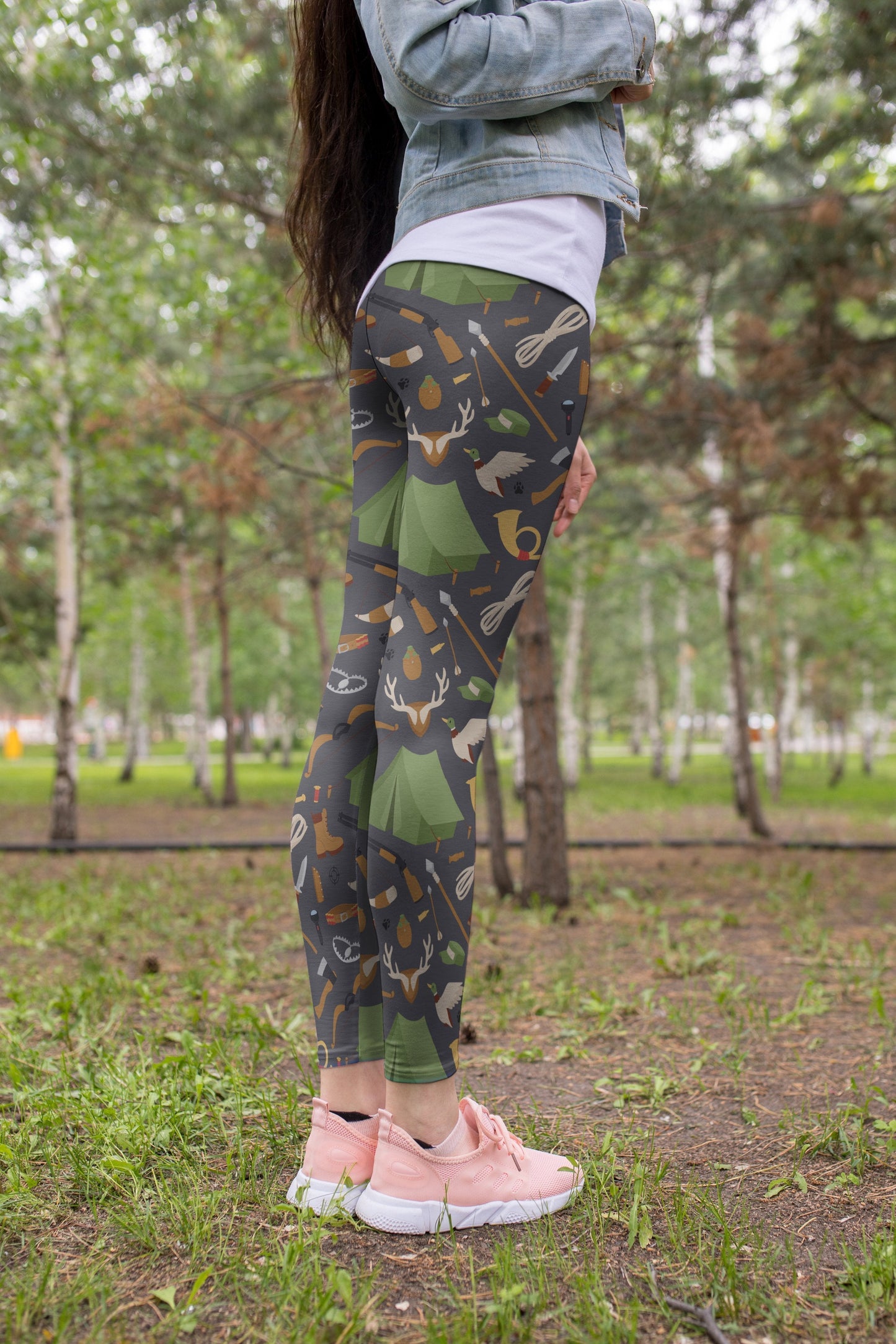 3D All Over Print Hunting Duck Legging - Amaze Styleโข-Apparel