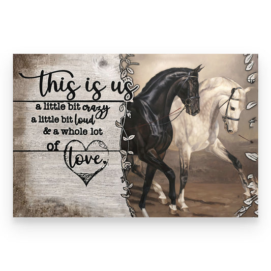 CANVAS-Horse- This Is Us - Wedding Anniversary - TA