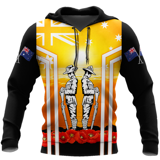 Premium Anzac Day Lest We Forget 3D All Over Printed Unisex