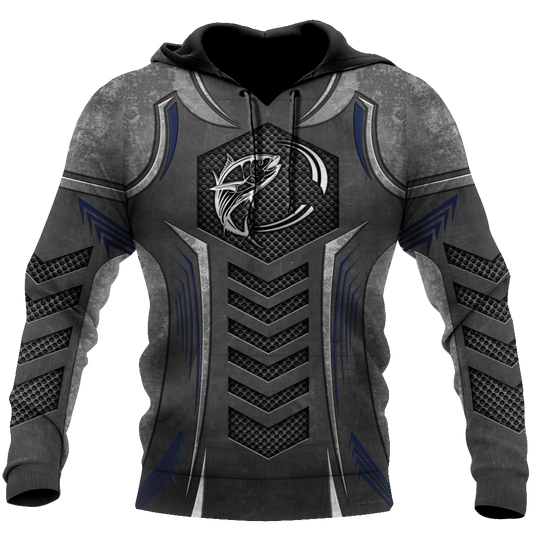 Tuna Fishing Metal 3D design print shirts