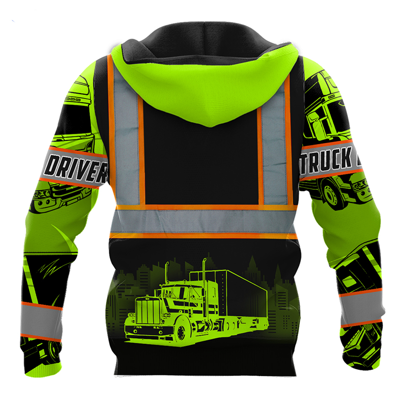 Premium Trucker Personalized Name 3D All Over Printed Unisex Shirts