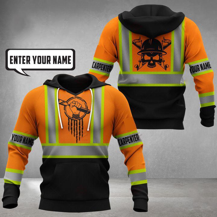 Premium Custom Name Carpenter 3D All Over Printed Unisex