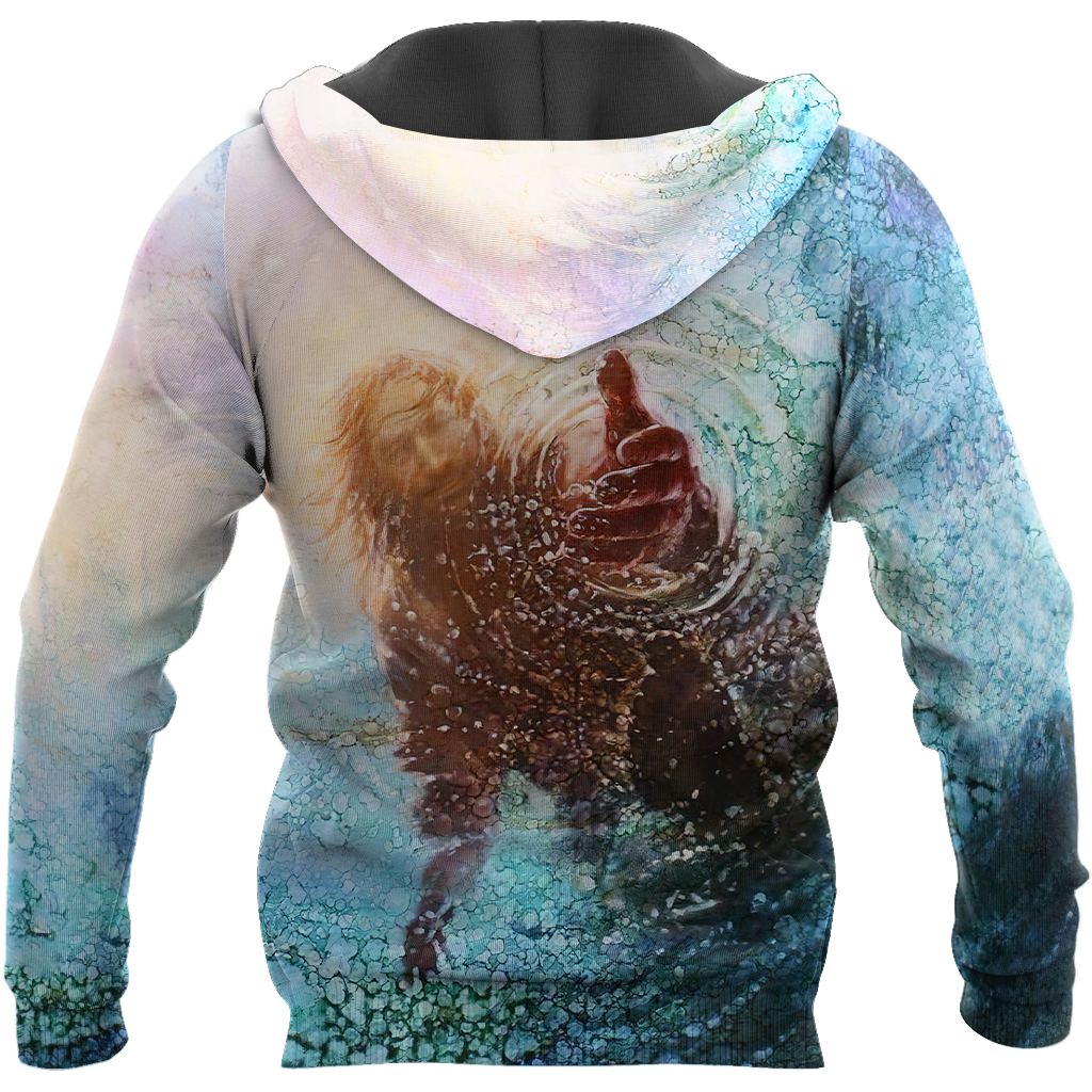 Jesus 3D All Over Printed Unisex Hoodie