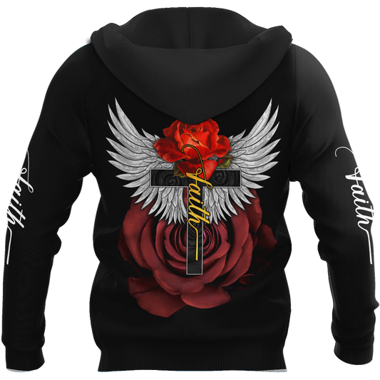 Faith Hope Love - Christian - 3D All Over Printed Style for Men and Women