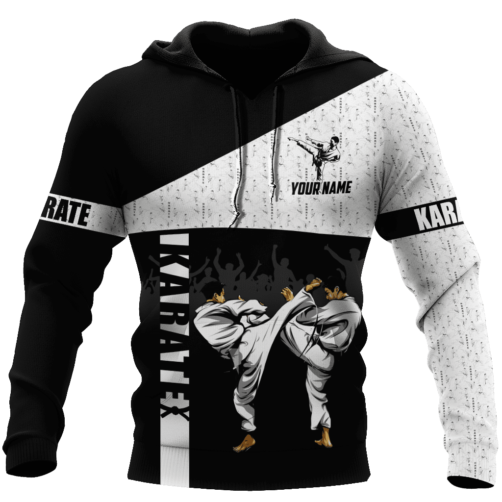 Customize Name Karate 3D All Over Printed Unisex Shirts