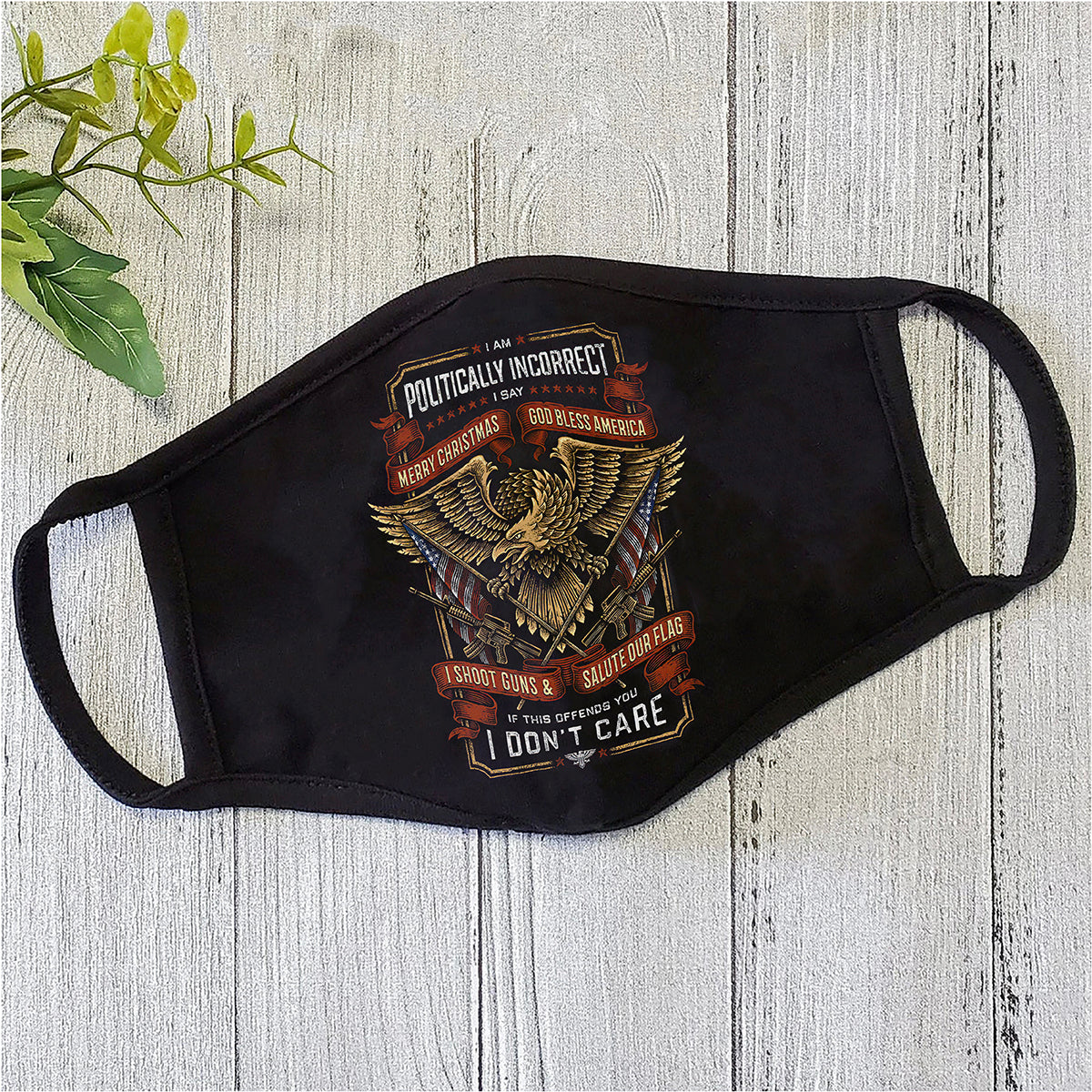 Shot Gun Face Mask TP