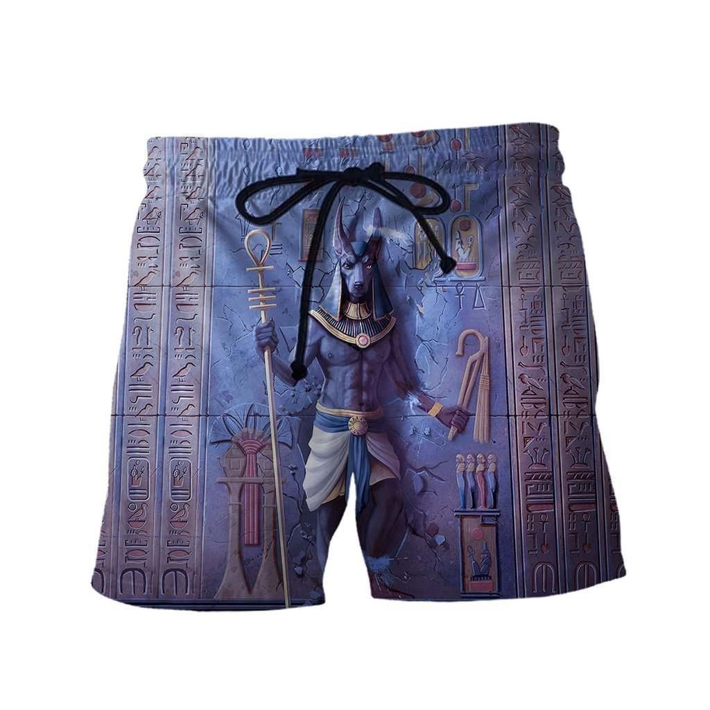 Anubis Face Blue 3D All Over Printed Clothes HC3102 - Amaze Style™-Apparel