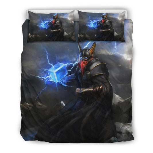 Viking God of Lightning Thor Bedding Set