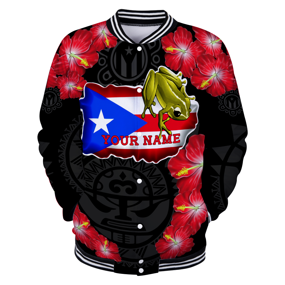 Customize Name Puerto Rico Baseball jacket 3D All Over Printed Shirts SN17042101.S2