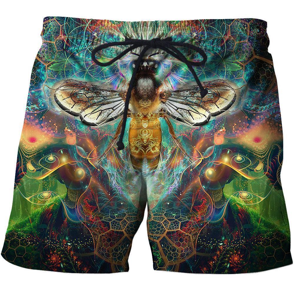 3D All Over Galaxy Bumble Bee Hoodie - Amaze Style™-Apparel