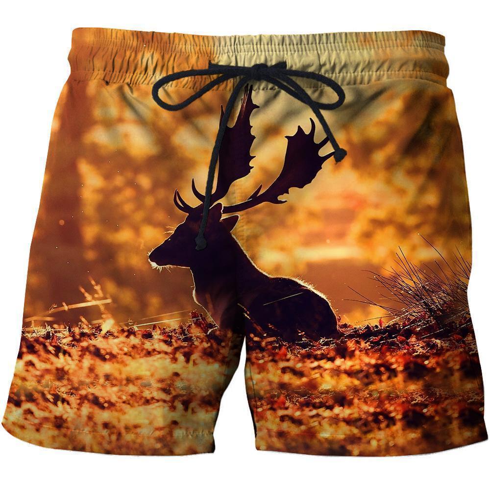 Deer On Autumn Hoodie 3D All Over Print DC010 - Amaze Style™-Apparel