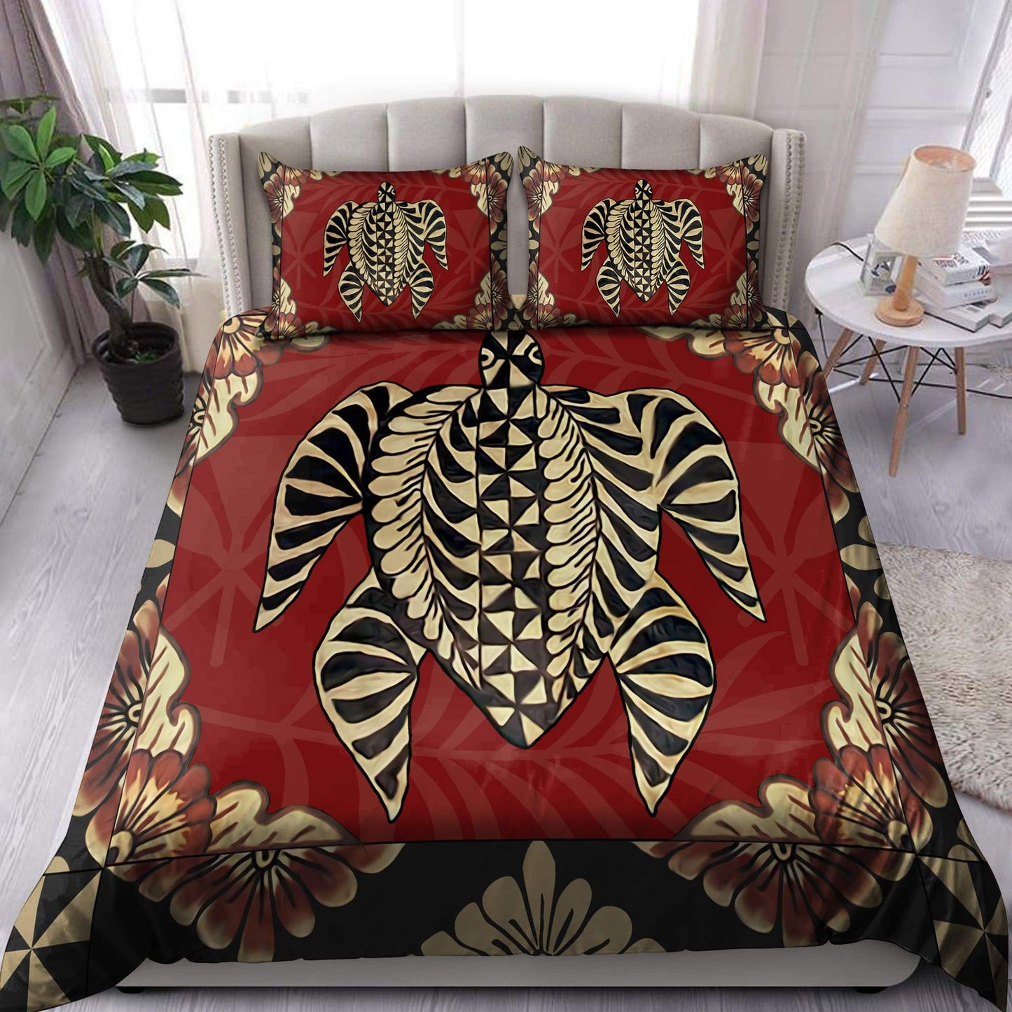 Kanaka Maoli (Hawaiian) Polynesian Bedding Set