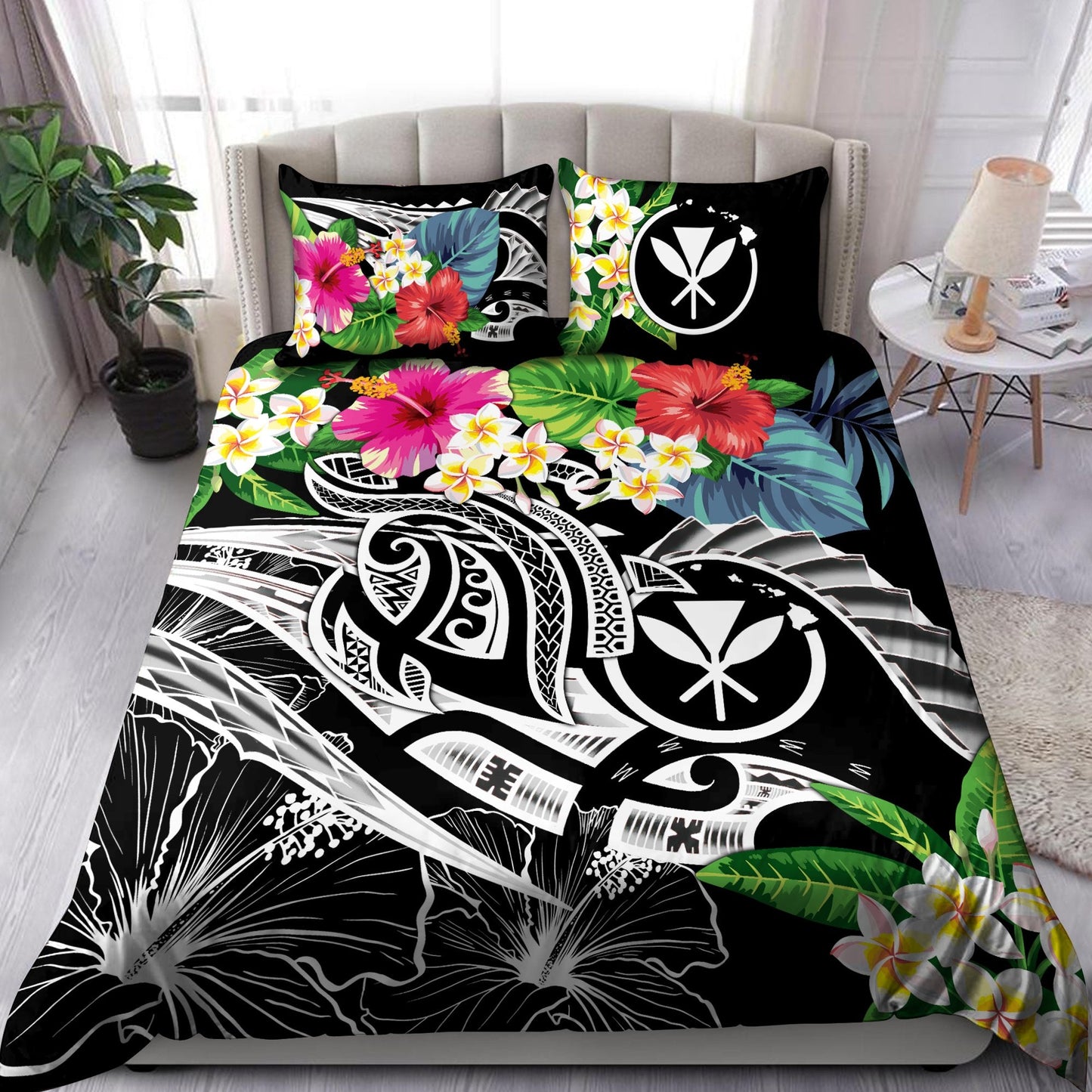 Kanaka Maoli (Hawaiian) Polynesian Bedding Set