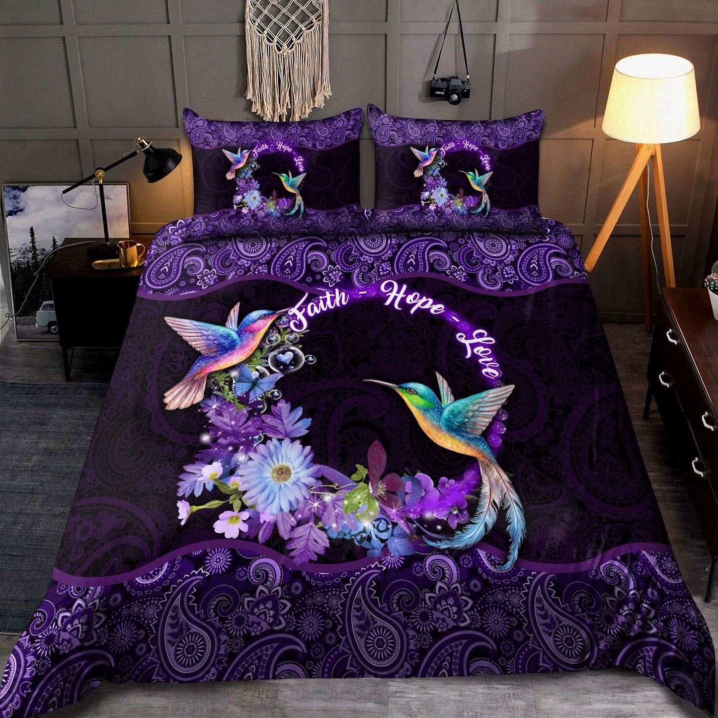 Hummingbird Bedding Set