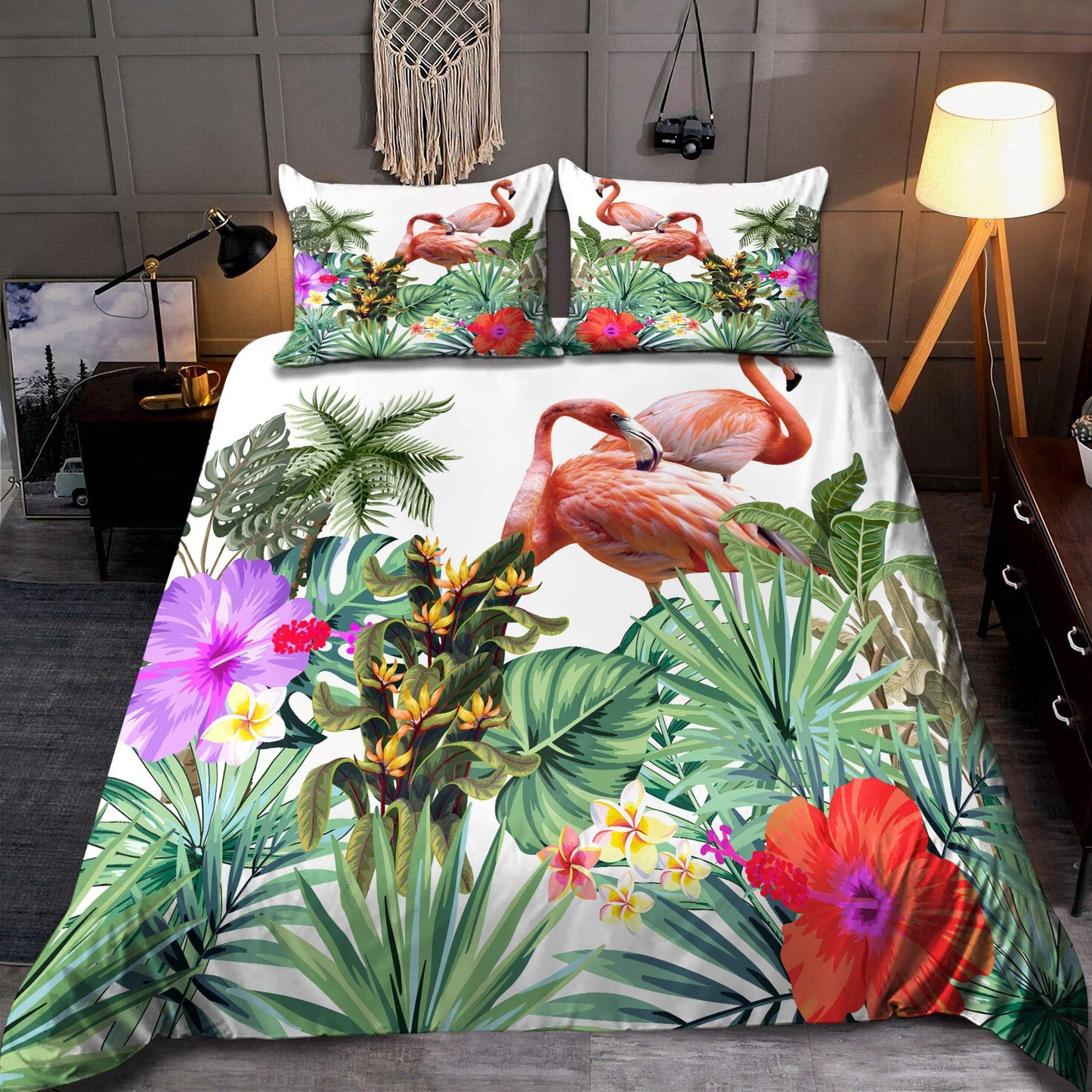 Flamingo 3D All Over Printed Bedding Set