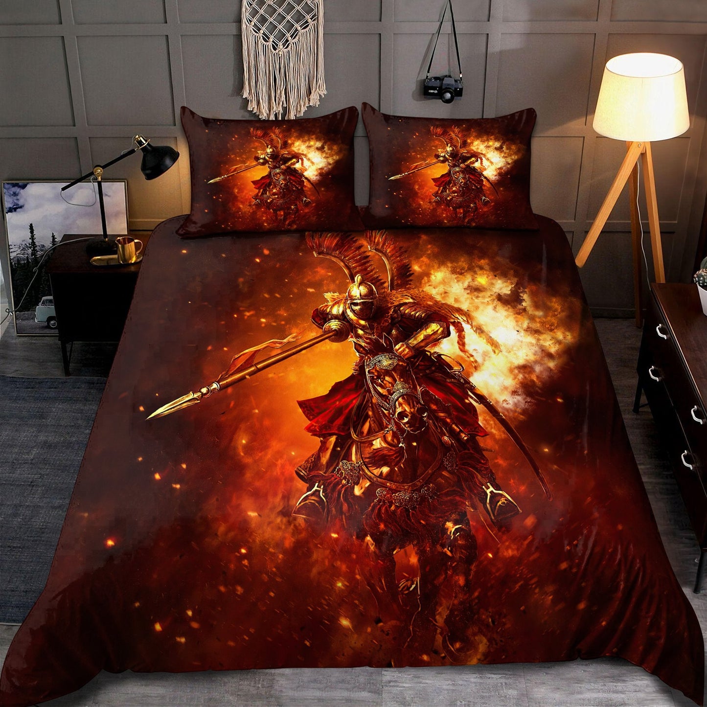 Premium Polish Winged Hussars Bedding Set