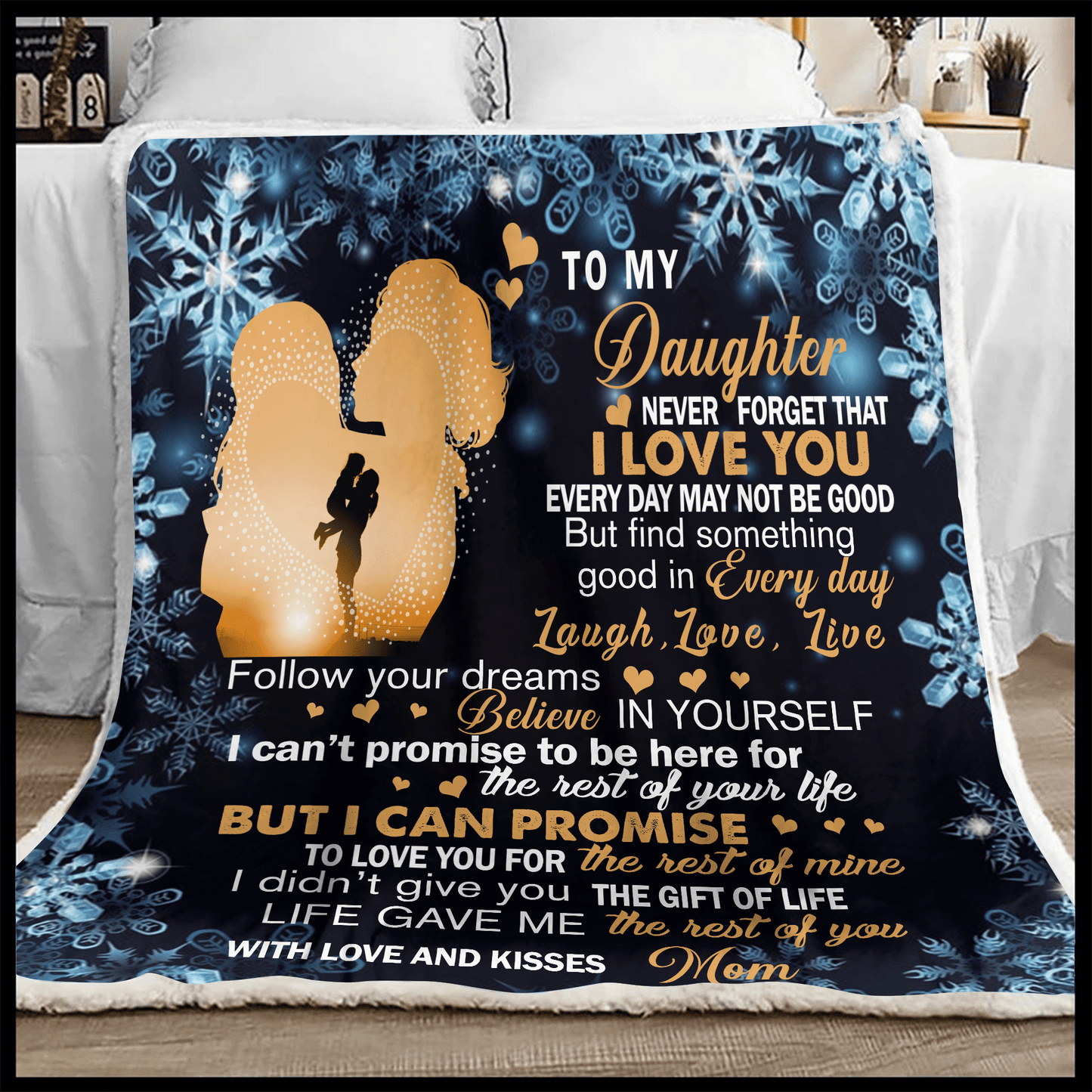 To My Daughter - Premium Blanket