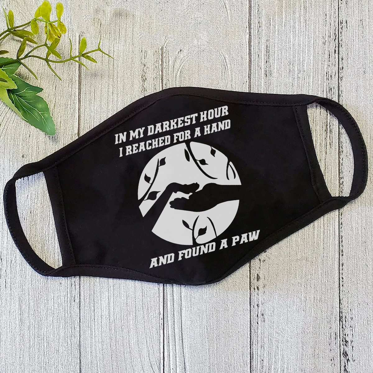 Dog Paw Face Mask DL