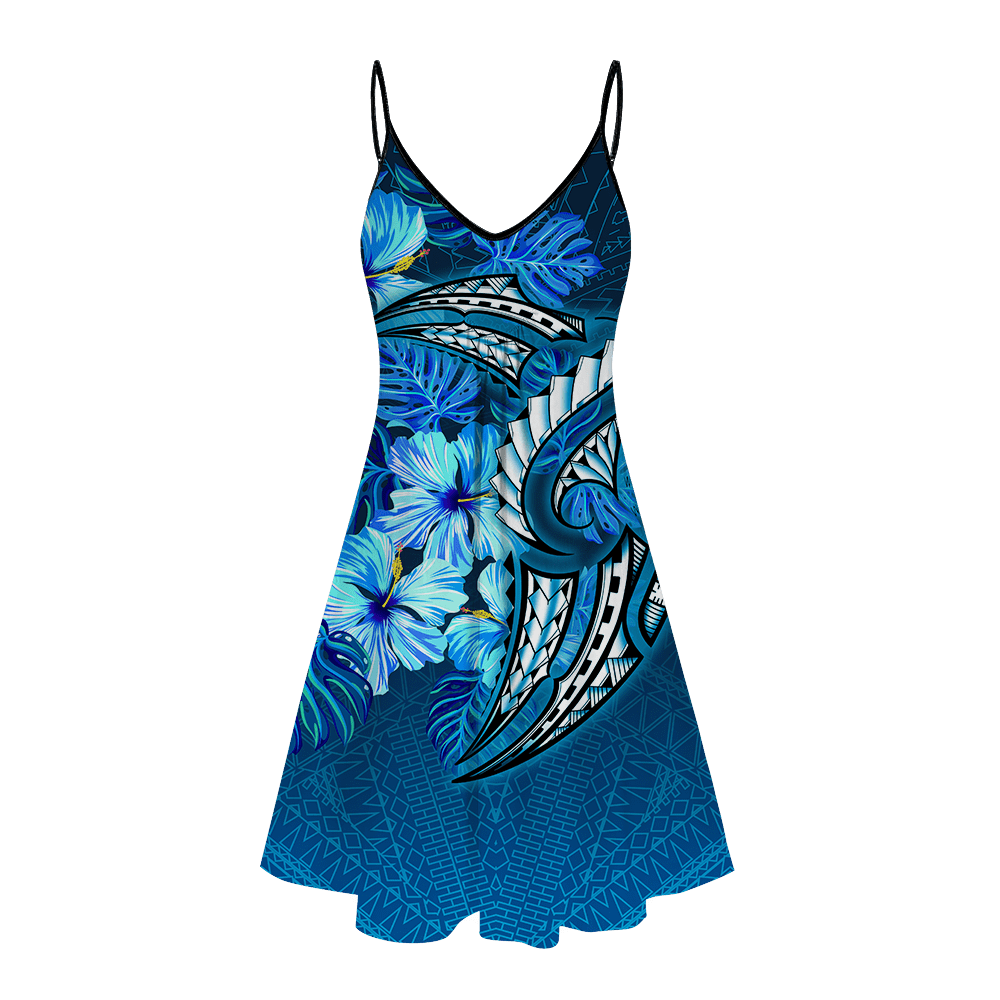 Polynesia No 6 Summer Beach Dress