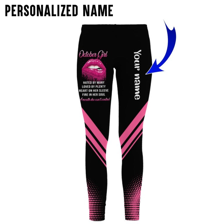 Customize Name Skull Girl Hollow Tank Top And Legging Outfit 15082103.CTQH