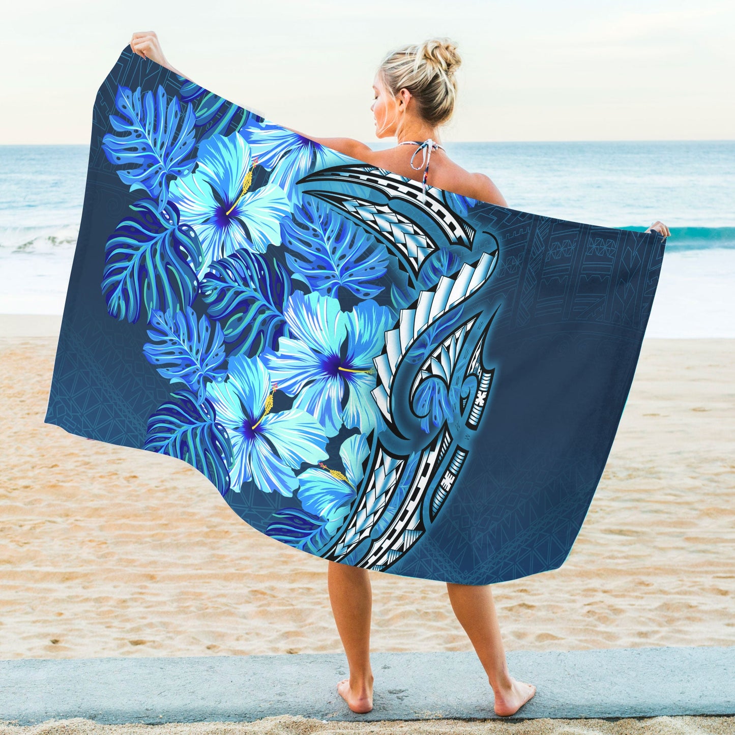 Polynesia No 6 Summer Beach Towel