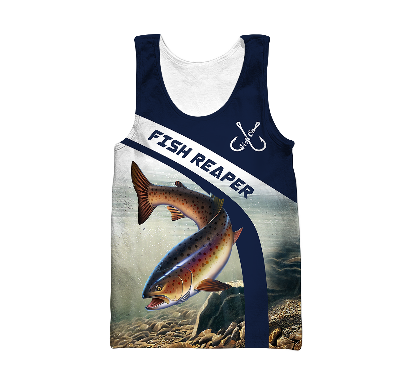 Custom name Trout-Salmon fishing design 3d print shirts