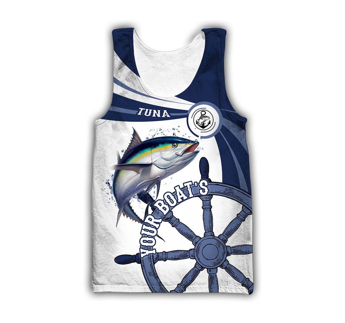 Custom name Tuna fishing boat team Catch and Release 3D Design print shirts