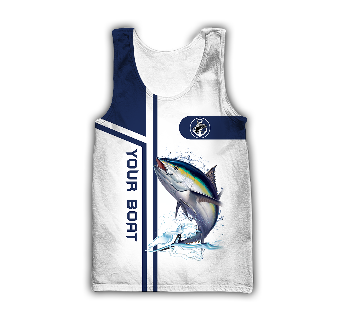 Custom name Tuna fishing team Catch and Release 3D Design print shirts