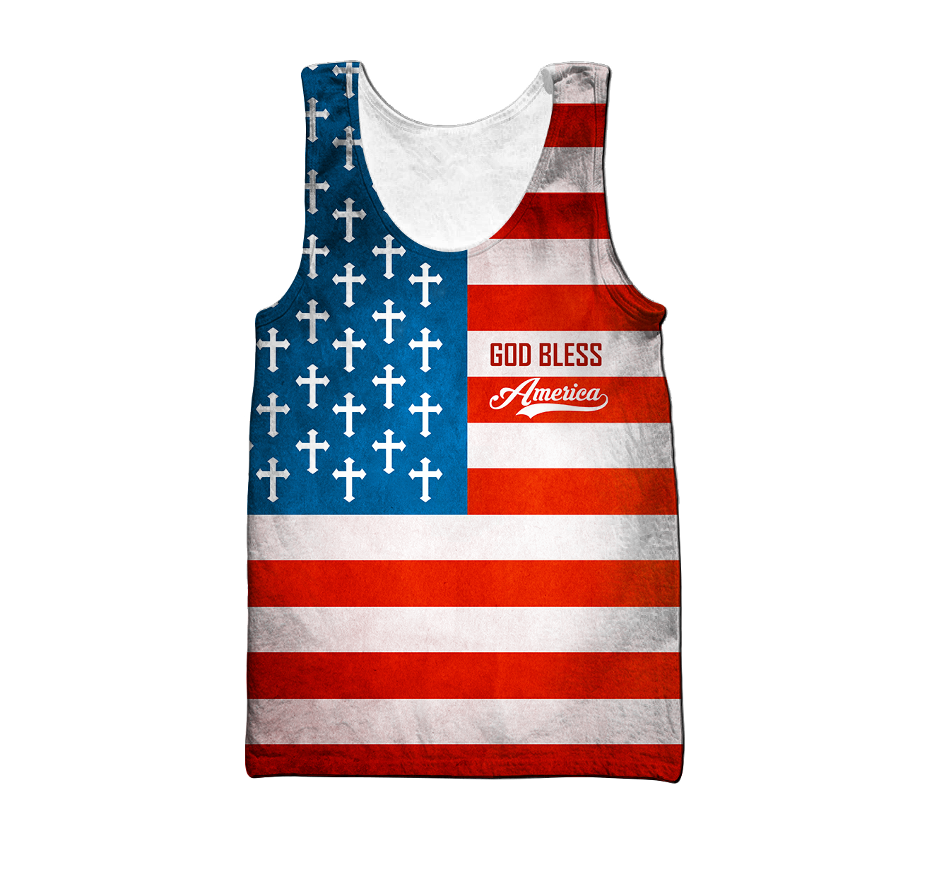 God Bless America - Christian - 3D All Over Printed Style for Men and Women