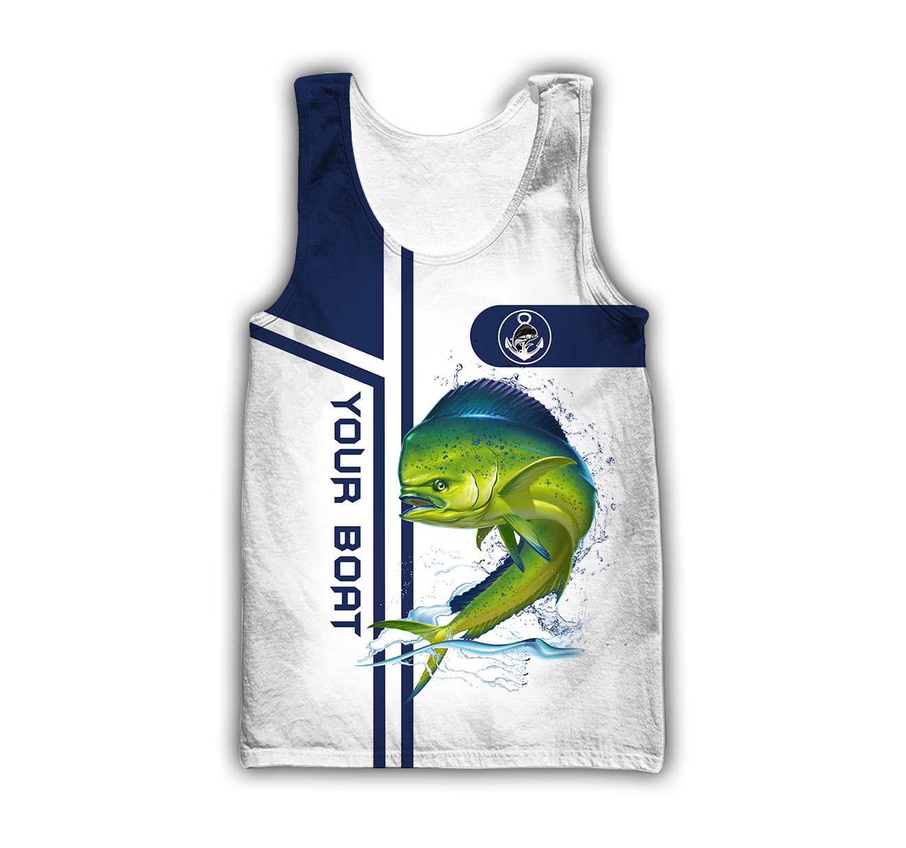 Custom name Mahimahi fishing team Catch and Release 3D Design print shirts