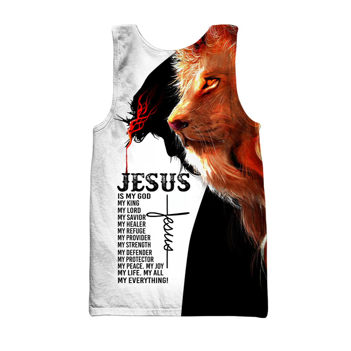 God and Lion - Christian - 3D All Over Printed Style for Men and Women