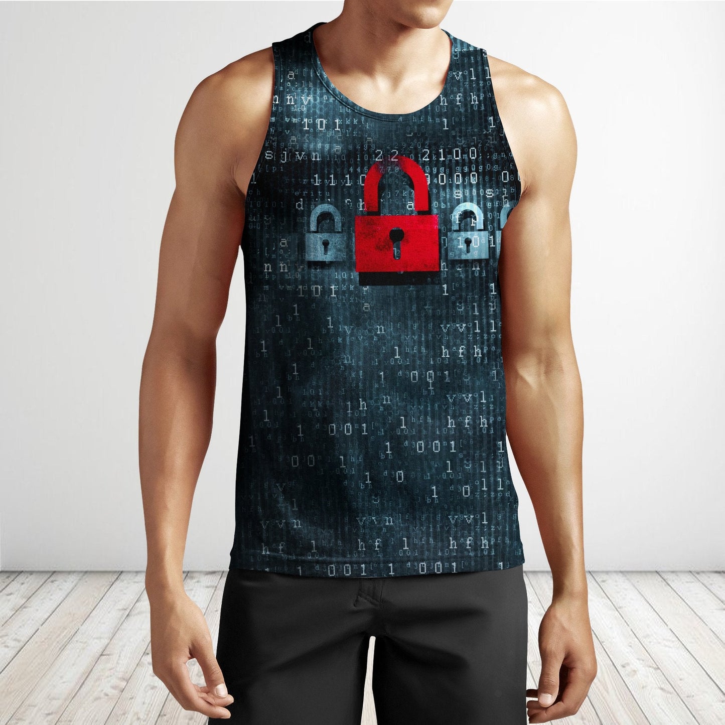 Cyber Language 3D All Over Printed Unisex Shirts