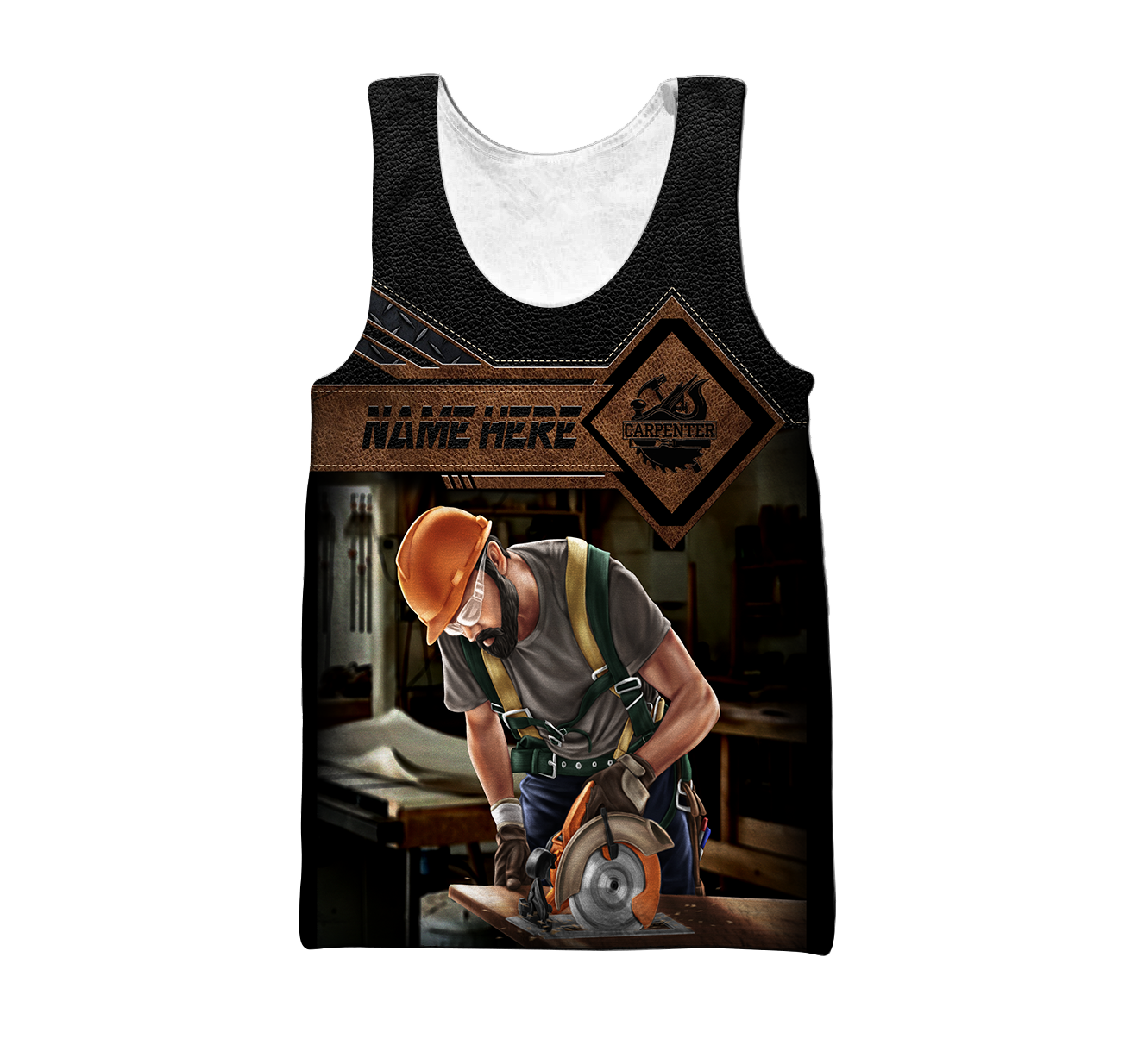 Personalized Name Carpenter 3D All Over Printed Unisex Shirts Ver 3