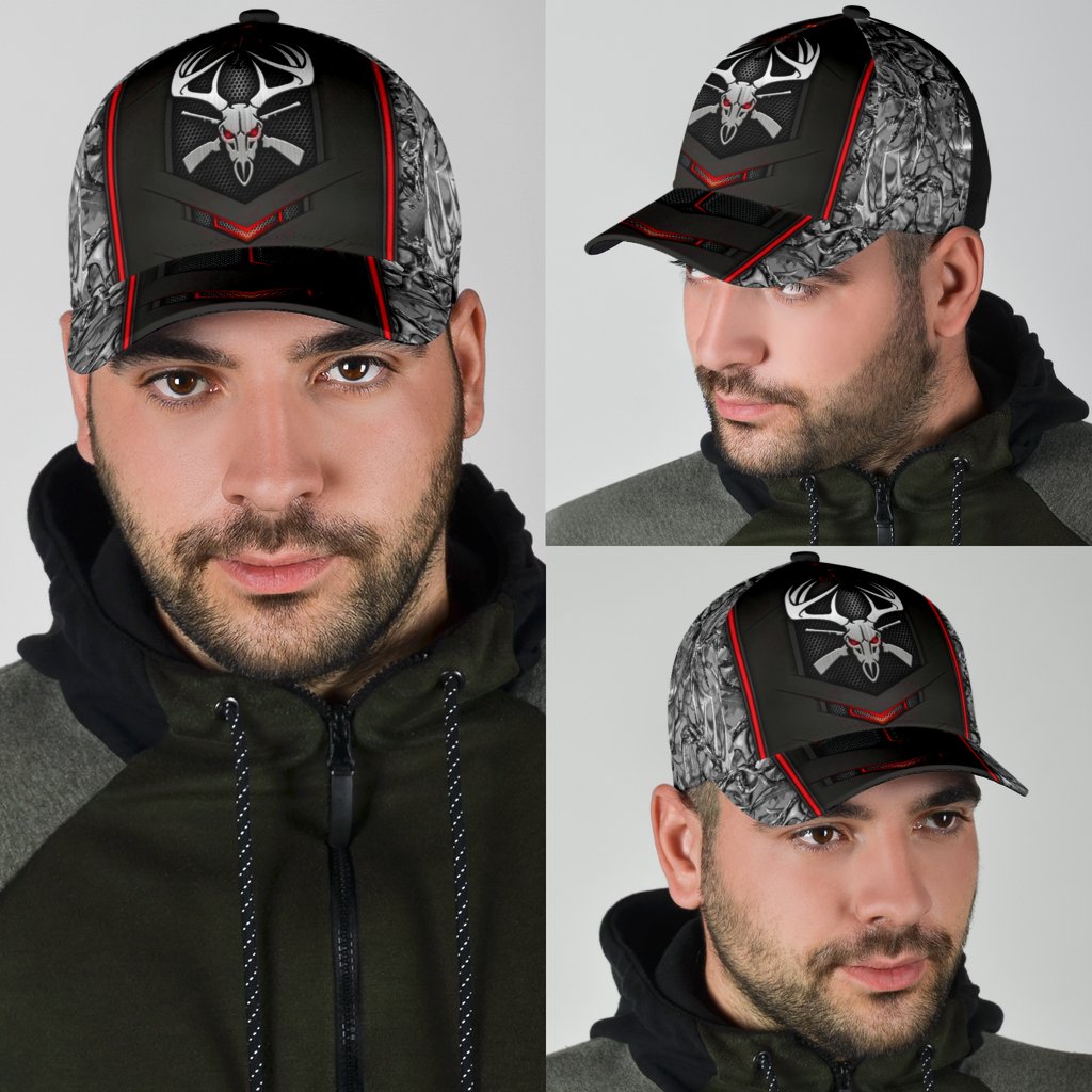 Hunting Classic Cap Metal Pattern