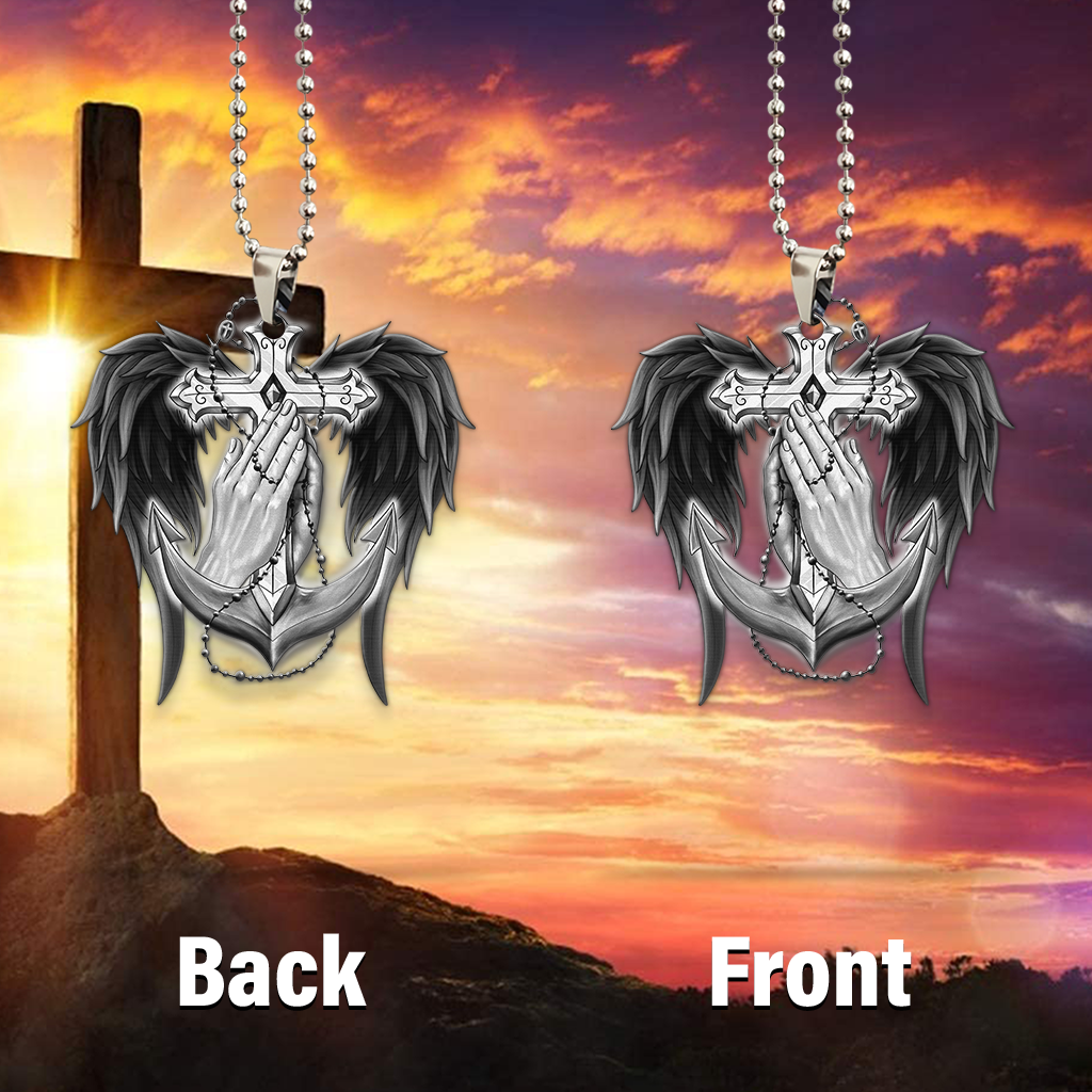 Christian Jesus Anchor Unique Design Car Hanging Ornament HV