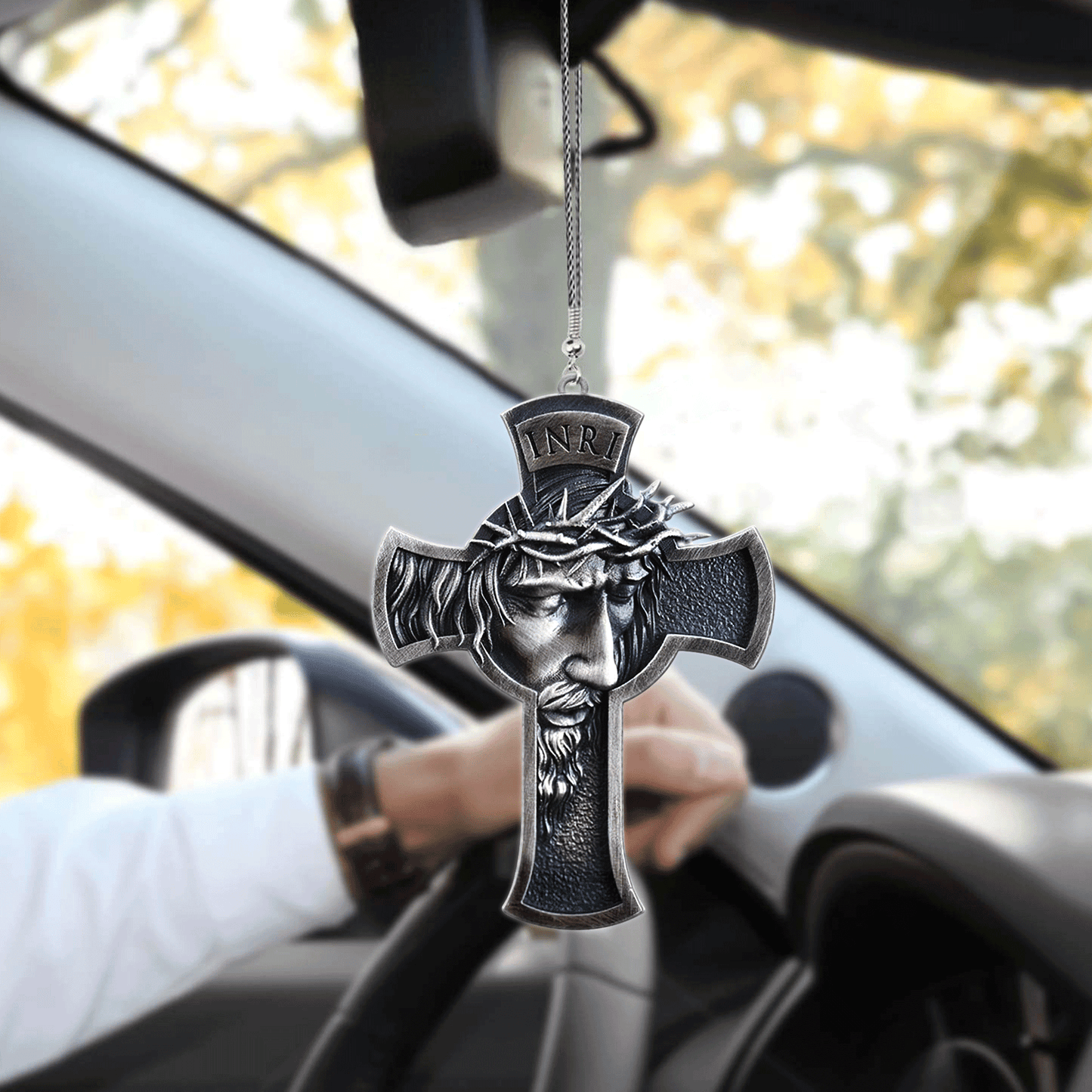 Inri Jesus Unique Design Car Hanging Ornament