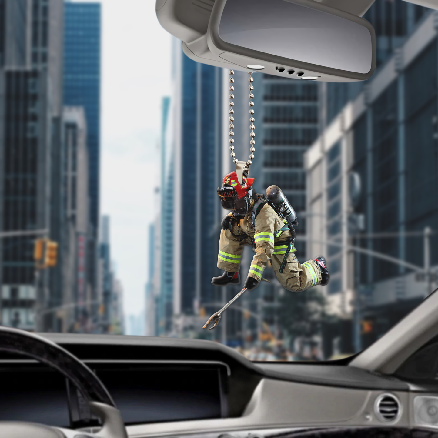 Firefighter Unique Design Car Hanging Ornament SN17042104