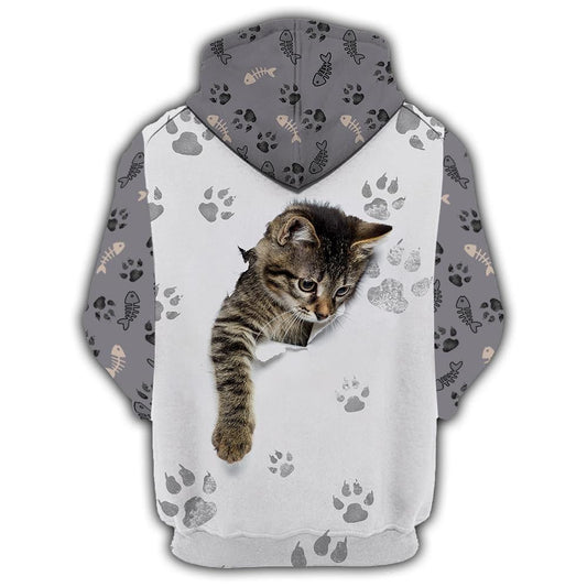 Baby Cat 3D All Over Printed shirt & short for men and women PL