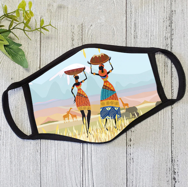 African Culture Face Mask ML