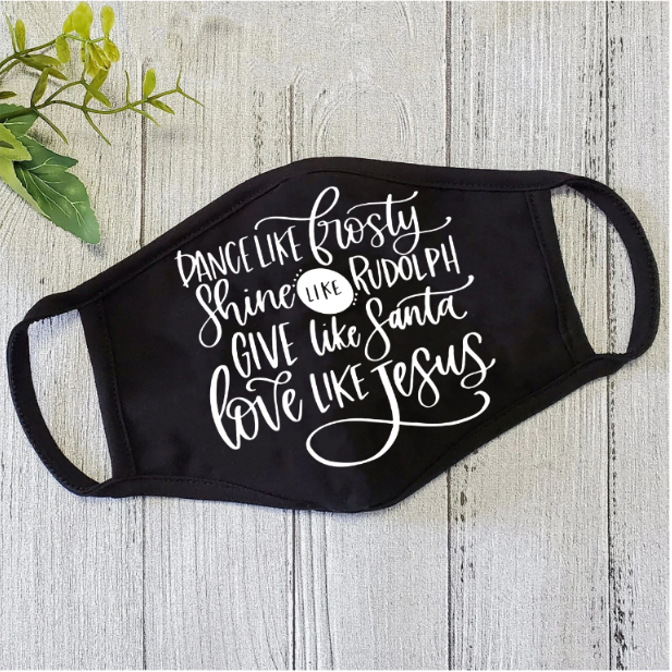 Love Like Jesus Face Mask TQH